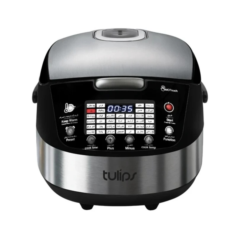 پلوپز 6 نفره تولیپس مدل RC - 446 استیل